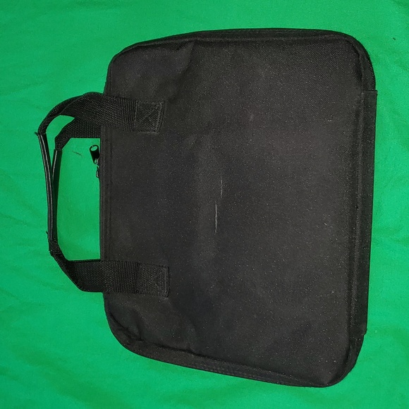 Test-Um Inc. Canvas Technician Zip-up Bag Black 12" x 10" - Picture 3 of 9